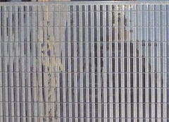 Pannello Modulare Frangisole Verticale Zincato a Caldo Maglia mm 46X132 Lunghezza mm1642