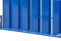 Pannello Modulare Frangisole Verticale Zincato e Verniciaro Maglia mm 46X132 Lunghezza mm1642