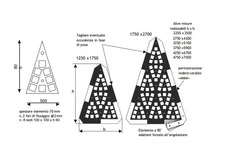 Isola di Traffico in Gomma Riciclata composta da Moduli Componibili Eco-sostenibili con Blocchetti i - 3