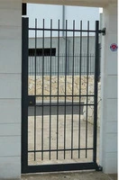 CANCELLO PEDONALE STANDARD ZINCATO E VERNICIATO -CON SERRATURA ELETTRICA- LINEA NEVADA