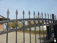 Cancello  Scorrevole  Standard Zincato - con Serratura Manuale - Linea California - 2