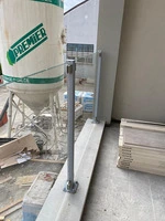 Pannello Parapetto Modulare in Vetro Stratificato e Temperato Extra/chiaro o Colorato  - cm 100x100 - 2