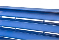 Pannello Modulare 'Linear' Orizzontale per Schermatura di Facciate Zincato e Vernicato Lunghezza mm - 2