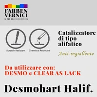 DESMOHART HALIFATIC - CATALIZZATORE A SOLVENTE ANTI INGIALLENTE 0.5LT/ 1LT/ 5LT - 3