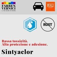 SINTYACLOR - Smalto Per Protezione Ignifuga Ideale Per Piscine e Pavimentazioni - 5 kg/25kg - 3