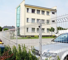 .Pannello Recinzione Modulare Cancellata Rete Metallica Elettrosaldata Grigio Chiaro cm 200 x 203 h - 2