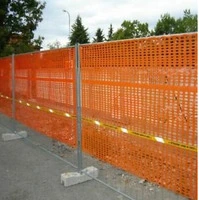 Rotolo Di Rete Per Delimitazione Cantiere Leggera Arancione - Maglia 100x26 mm - 2