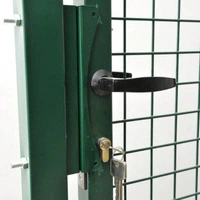 SECONDA SCELTA - Cancello Garden - con Rete Saldata 50X50X4 mm -  Telaio 35/40 mm - Dimensione: cm10 - 3