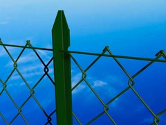 Recinzione Completa 25mt  Lineari Rete Metallica Plastificata (Rete h100 cm) (Maglia:mm50X50) con Paletti Interrati - 2