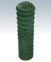 Recinzione Completa 25mt  Lineari Rete Metallica Plastificata (Rete h150 cm) (Maglia:mm50X50) con Paletti Interrati - 2