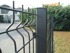 Recinzione Modulare Completa Linea 'Medium Antracite' (con Piastre per il Fissaggio al Suolo) - H 150 cm - Lunghezza 20 m  Lineari - 2