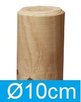Pali in Legno di Pino Nordico Senza Punta Torniti Impregnati per Bordura- Trattati Classe III - Diametro:10cm - H50cm