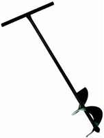 Trivella a Mano in Acciaio Forgiato 120X92H - per Posa Recinzione in Rete Metallica