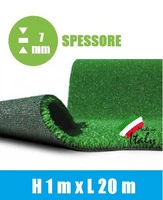 Prato Sintetico Artificiale ITALFROM® Evento Matrimonio - Misure: H1,00 X20 m - Spessore:7 mm