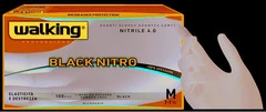 GUANTI MONOUSO IN NITRILE BLACK NITRO DPI 3 CF.100 PZ Col. Nero tg. 6/6,5 (S) - 2