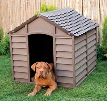 CUCCIA PER CANI cm. 86x84,5x82 h col. Marrone