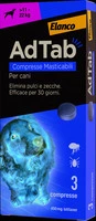 Elanco ANTIPARASSITARIO COMPRESSA MASTICABILE AdTab x cani 11÷22 kg. (cf. 3 compr. da 450 mg)