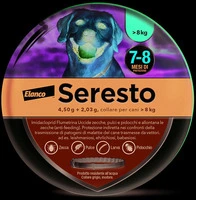 Elanco COLLARE ANTIPARASSITARIO SERESTO per cani oltre kg. 8 cm. 70