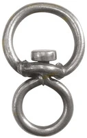 GIVOLARI ABRUZZO IN ACCIAIO LUCIDO  mis. 25 (mm. 7)