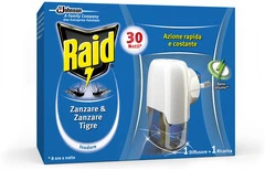 Raid ELETTROEMANATORE +RICARICA LIQUIDA 30 NOTTI