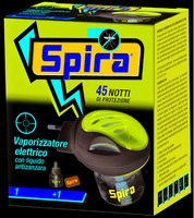 Spira ELETTROEMANATORE BIUSO LIQUIDO E PIASTRINE + RICARICA 45 NOTTI
