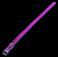 Utilia Pet COLLARE IN CUOIO cm. 51x2,5 col. Assortiti