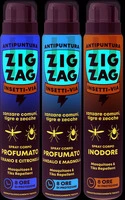 Zig Zag SPRAY ANTIPUNTURA CORPO 75 ml. Fragranze assortite - 12 pz.
