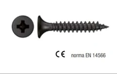 Viti Punta A Chiodo Per Lastre In Cemento - Accessori Per Cartongesso - 4 X 40 mm - Conf. 100 Pz - 2