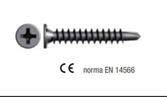 Viti Punta Trapano Per Lastra GYPSOTECH® EXTERNA LIGHT - Accessori per Cartongesso - (Ø 4 X 41mm) - CONF. 500 PZ - 2