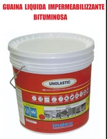 Unolastic Guaina Liquida Impermeabilizzante Bituminosa - Secchiello 10 Kg - Italfrom