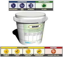 Idrobit Rigenerante Guaina Liquida Impermeabilizzante Bituminosa - Secchiello 1 Kg - Italfrom