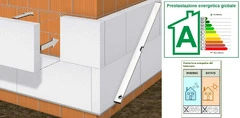 Pannello in EPS 'Polistirene Espanso Sinterizzato' per Isolamento Termico/Acustico -100x50x5 cm - 3