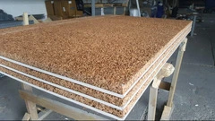 Pannello Accoppiato Cartongesso E Sughero Naturale - 100cm X 120cm - Spessore 22,5 mm - Italfrom - 2