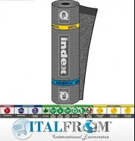 Guaina Impermeabilizzante Bituminosa Mineral Spring Poliestere - H1x10m - Italfrom
