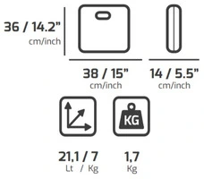 4 Pz- Cassetta Porta Attrezzi PLANO Design 959 - 2