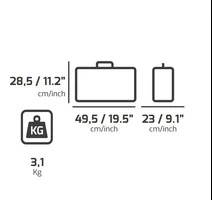 4 Pz- Borsa Porta Attrezzi PLANO Pro Case PC513004 - 2