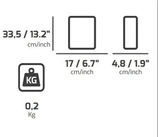 9 Pz- Fondina per trapani In Tessuto PLANO Technics 531TB - 2