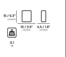 9 Pz- Tasca Portautensili Da Cintura In Tessuto PLANO Technics 522TB - 2