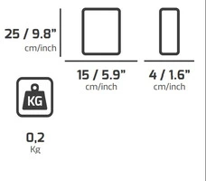 9 Pz- Tasca Portautensili  Da Cintura In Tessuto PLANO Technics 529TB - 2