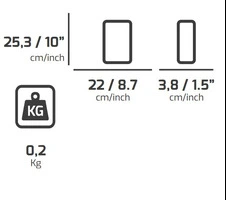 9 Pz- Tasca Portachiodi Da Cintura In Tessuto PLANO Technics 537TB - 2