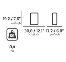 6 Pz- Borsa Marsupio Per Utensili PLANO Technics 545TB - 2