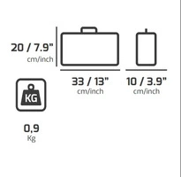 4 Pz- Borsa Per Utensili PLANO Technics 513000TB - 2