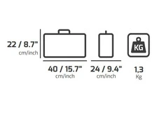 4 Pz- Borsa Per Utensili PLANO Technics 513002TB - 2