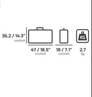 2 Pz- Borsa Per Utensili PLANO Technics 513008NT - 2