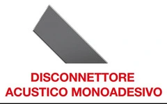 Disconnettore Acustico Monoadesivo - Lunghezza 20 m – Larghezza 95 mm
