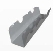 Giunto Longitudinale per Guide U 4028300 - Confezione 10 Pezzi - 2