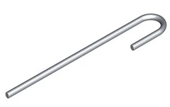 Tondino Piega a 'U' ø 4 mm Lunghezza 200 cm - Confezione 10 Pezzi
