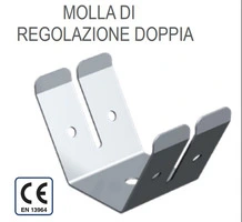Molla di Regolazione Doppia - Confezione 10 Pezzi - 2