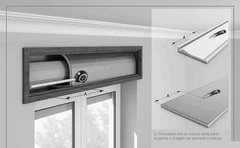 Kit isolamento cassonetto tapparelle avvolgibili Pannelli in EPS CERTIFICATI CAM Polistirene Espanso con Guaina per Isolamento Termico e Acustico - 100cm - 5