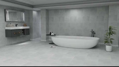 PAVIMENTO VINILICO SPC 5,5 MM CEMENTO ZURICH 2,506 MQ - 2